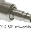 Drehgelenk G 1/4"-Kupplungsstecker NW 7,2