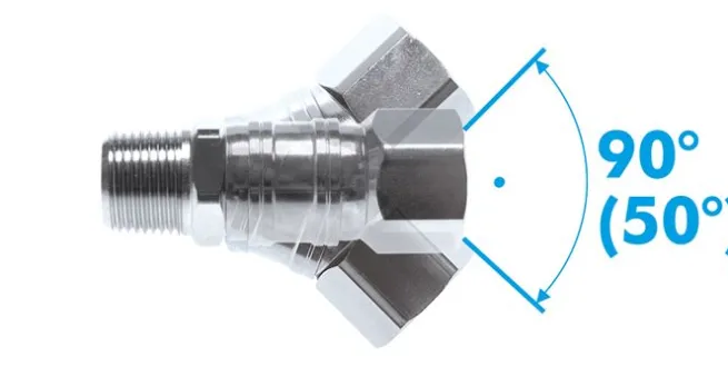 Drehgelenk G 1/4"-Kupplungsstecker NW 7,2