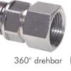 DREH 14 MSV: Drehverschraubung G 1/4"(AG)-G 1/4"(IG)