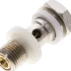 Drosselhohlschraube G 1/8", abluftregelnd (B), Schlitzschraube (mit Schraubendreher einstellbar)