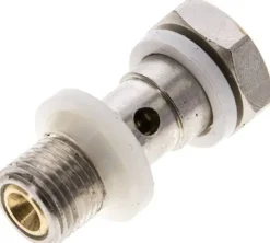 Drosselhohlschraube G 1/8", zu- und abluftregelnd (C), Schlitzschraube (mit Schraubendreher einstellbar)