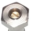 Drosselrückschlagventil G 3/8"-10 x 8mm, zu- und abluftregelnd (C), Messing