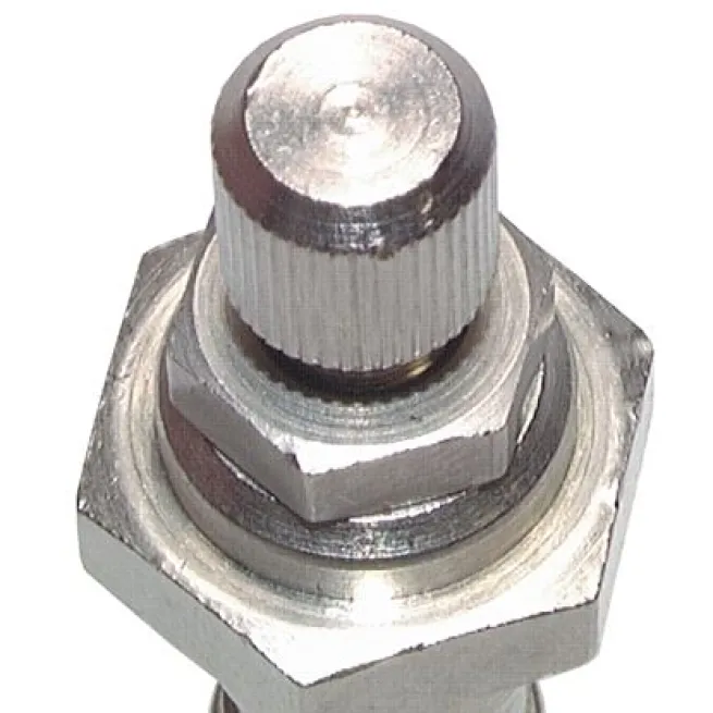 Drosselrückschlagventil G 1/8"-8 x 6mm, zuluftregelnd (A), Aluminium, Rändelschraube und Kontermutter