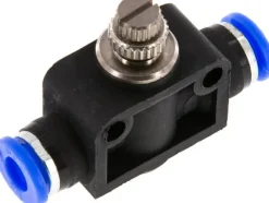 Drosselrückschlagventil 1/4" (6,35 mm) Steckanschluss