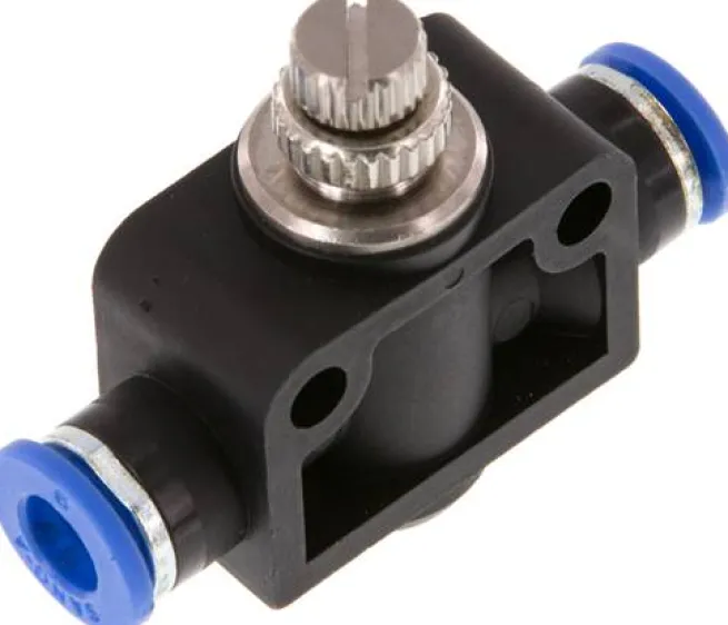 Drosselrückschlagventil 6mm Steckanschluss