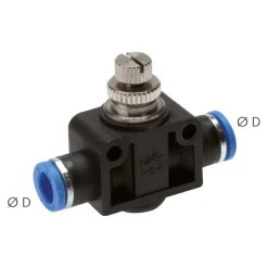 Drosselrückschlagventil 8mm Steckanschluss