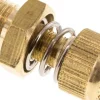 Drosselschalldämpfer G 1/8", Messing, Rändelschraube