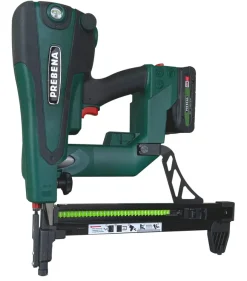 Druckluft-Akku-Nagler PKT-8-RHC40 + 2x 2,0 AH Akku + Akku-Station 12-36 für Nägel Type RHC 15-40 mm