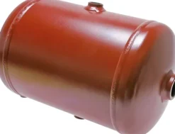 Druckluftbehälter 20 lt, 10 bar, Stahl lackiert, AD 2000, Rot (RAL 3009, 2-K)