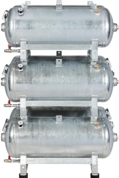 Druckluftbehälter 6x 90 lt, 10 bar, Stahl verzinkt, AD 2000 ,DF72815