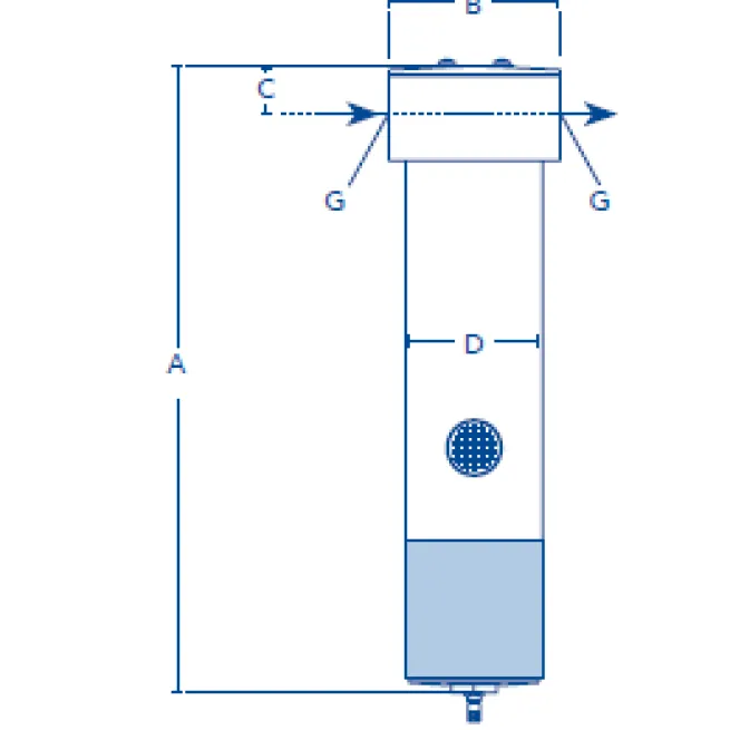 Druckluft-Membrantrockner DRYPOINT M PLUS Typ DM 10 G34CA-V215 inkl. Filter und Spülluftabsperrung