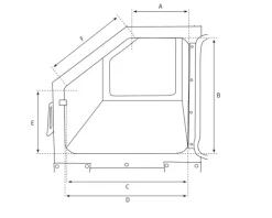 Druckluft-Sandstrahlkabine UNICRAFT SSK2,5