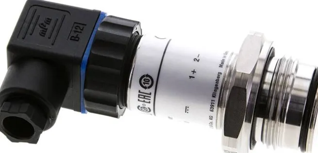 Druckmessumformer 0 bis 1 bar, frontbündige Membrane