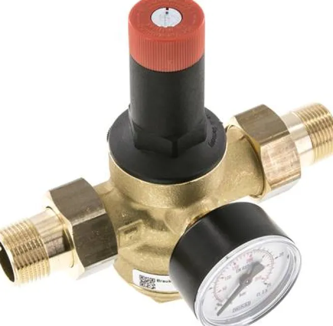 Druckminderer für Trinkwasser R 3/4", 1,5 - 12 bar, DVGW, PE 25bar