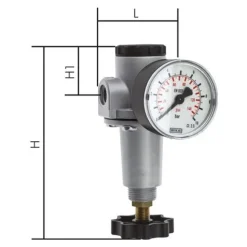 Druckregler G 1", 0,5 - 16 bar, Baureihe Standard 3