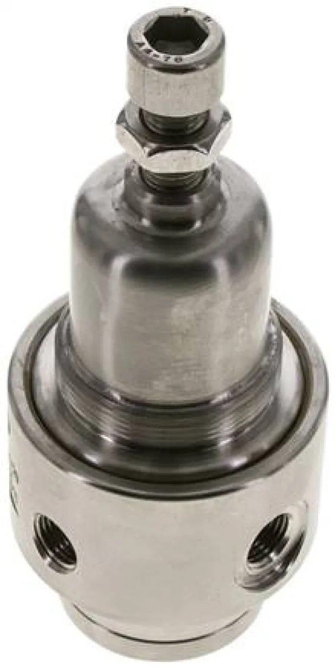 Druckregler, 1.4404, G 1/4", 0,2 - 3bar (für aggressive Gase)