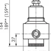 Druckregler, 1.4404, G 1/2", 0,1 - 1,5bar (für aggressive Gase)
