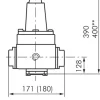 Druckregler, 1.4404, G 1-1/2", 1 - 15bar (nicht rücksteuerbar)