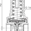 Druckregler, 1.4408, G 3/4", 5 - 30bar (nicht rücksteuerbar)
