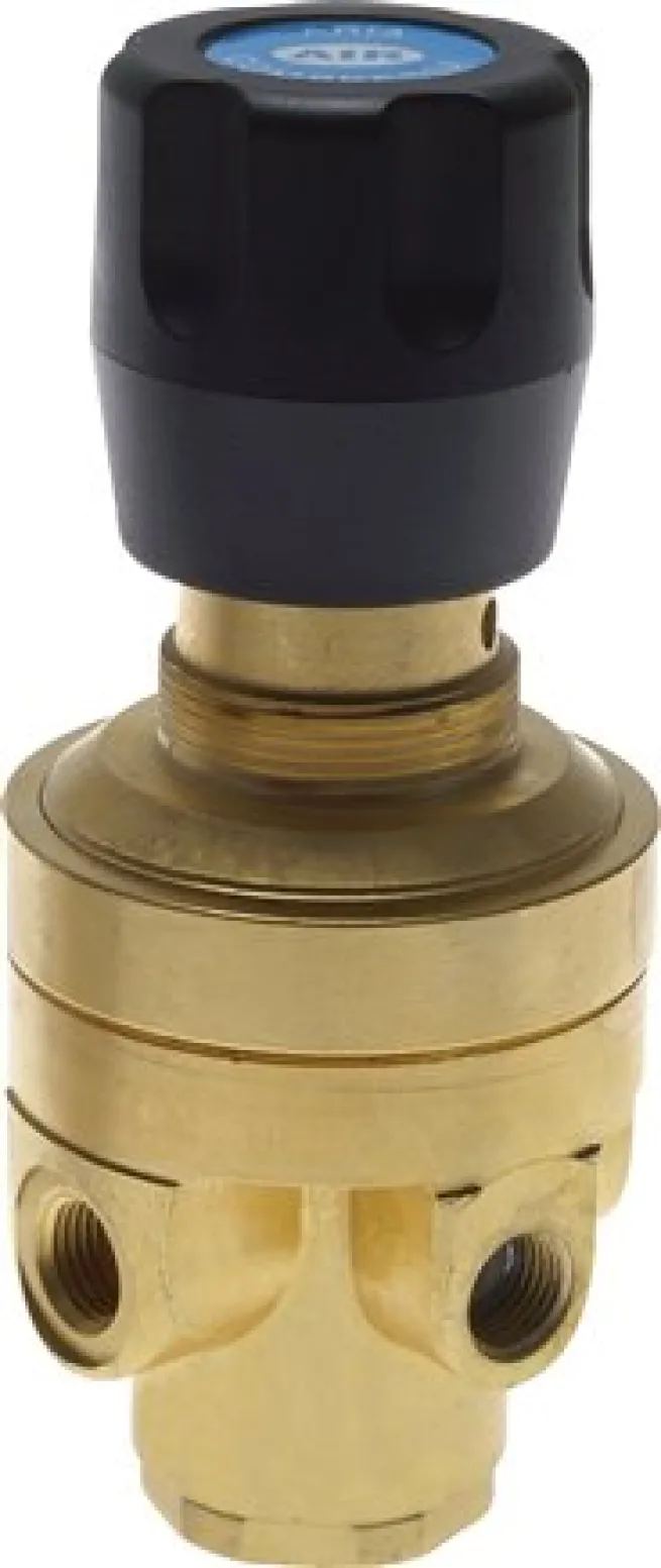 Druckregler, Messing, G 1/4", 0,2 - 3bar (für CO2)