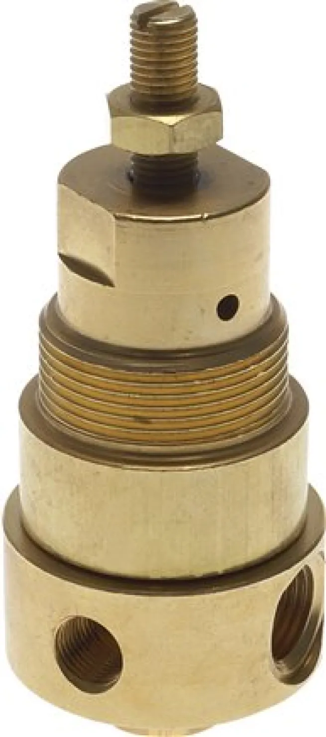 Druckregler, Messing, G 1/4", 0,5 - 8bar (nicht rücksteuerbar), BG0