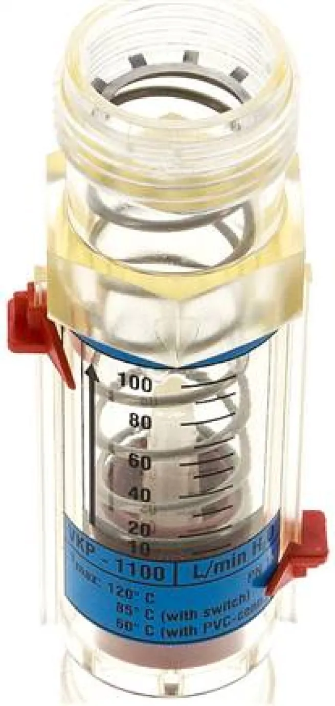 Durchflussmesser G 1" (AG), 20 - 100 l/min für Wasser