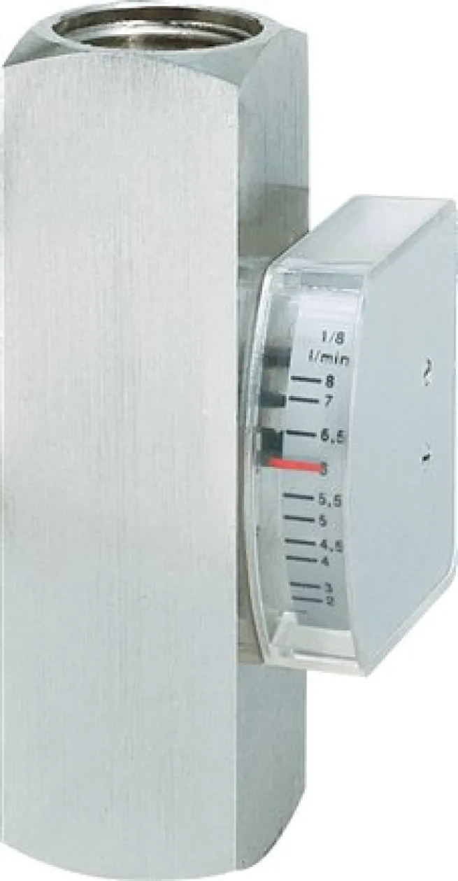 Durchflussmesser G 1" (IG), 15 - 45 l/min, 1.4571