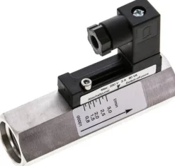 Durchflusswächter G 1/2" (IG), 0,8 - 3 l/min, 1.4571