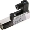 Durchflusswächter G 1/2" (IG), 0,8 - 3 l/min, Messing vernickelt