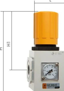 Eco-Line Druckregler, G 3/8"