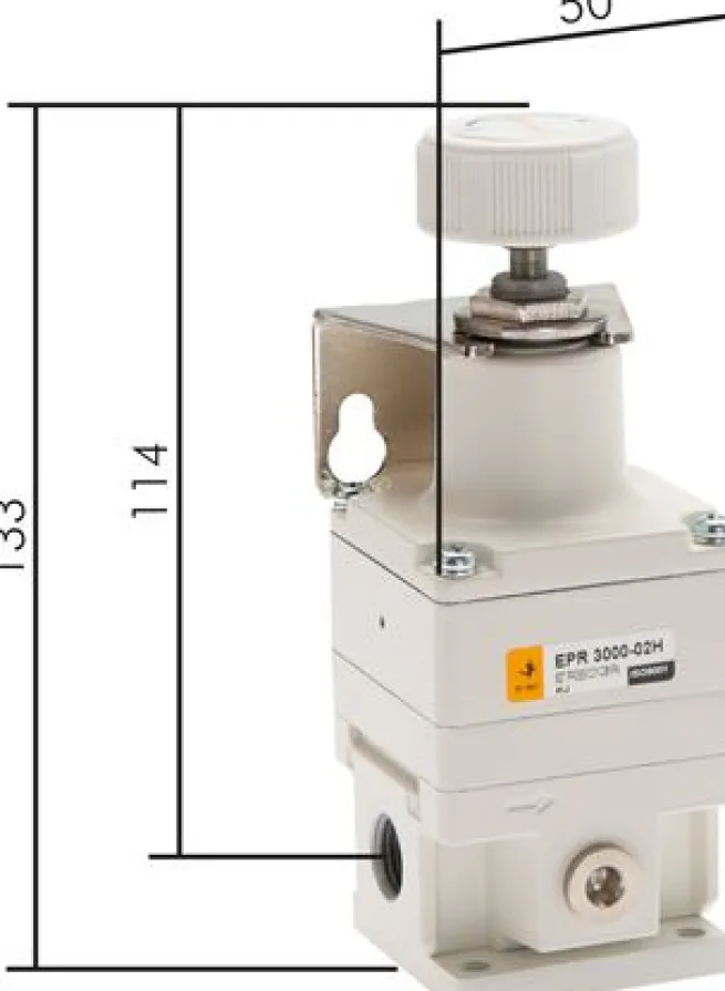 Eco-Line-Präzisionsdruckregler, G 1/4", 0,1 - 4 bar