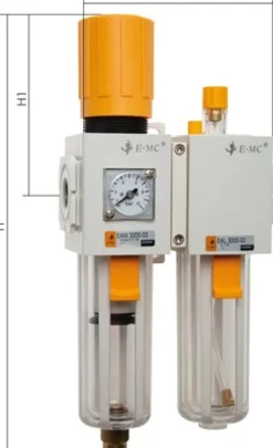 Eco-Line Wartungseinheit, G 1/2", Ablass halbautomatisch