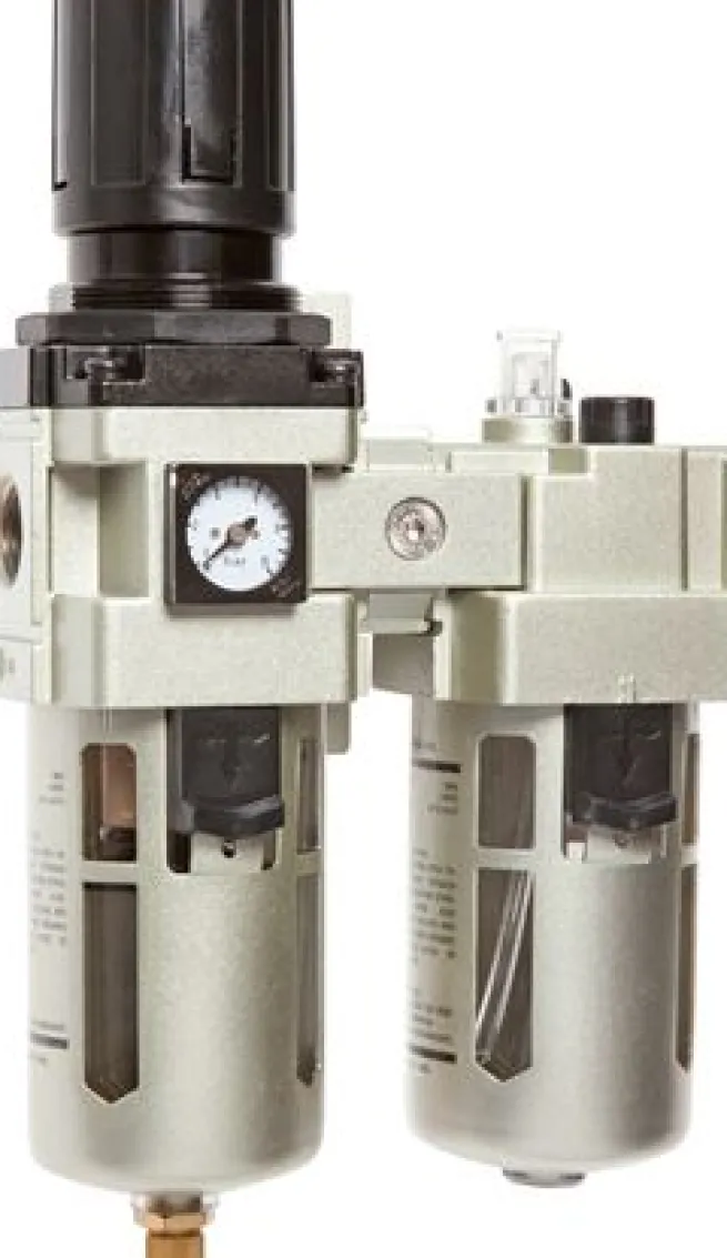 Eco-Line Wartungseinheit, G 3/8", halbautomatischer Ablass