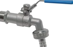 Edelstahl-Kugelauslaufhahn G 1"-25 (1")mm, PN 16