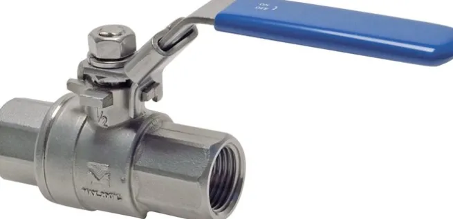 Edelstahl-Kugelhahn, Eco-Line, G 1/2", 0 bis 63bar