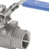 Edelstahl-Kugelhahn, G 1/4", 0 bis 130bar