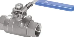 Edelstahl-Kugelhahn, G 3/4", 0 bis 130bar