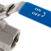 Edelstahl-Kugelhahn, leicht, G 3/4", 0 bis 63bar