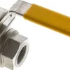 Edelstahl-Kugelhahn, Rp 1/2", -0,9 bis 20bar, für Sauerstoff (Industrie)