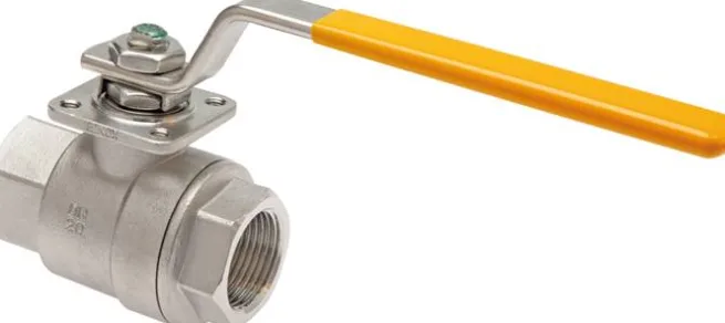 Edelstahl-Kugelhahn, Rp 1/2", -0,9 bis 20bar, für Sauerstoff (Industrie)