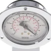 Einbaumanometer (CrNi/Ms), Frontring, 63mm, -1 bis 0 bar