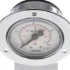 Einbaumanometer (CrNi/Ms), Frontring, 50mm, 0 - 4 bar