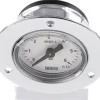 Einbaumanometer (CrNi/Ms), Frontring, 40mm, 0 - 6 bar