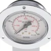 Einbaumanometer (CrNi/Ms), Frontring, 63mm, 0 - 400 bar