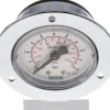Einbaumanometer (CrNi/Ms), Frontring, 50mm, 0 - 10 bar