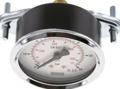 Einbaumanometer, 3-kant-Frontring, 63mm, 0 - 60 bar