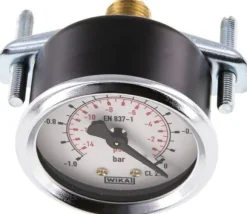 Einbaumanometer, 3-kant-Frontring, 50mm, -1 bis 0 bar
