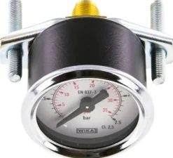 Einbaumanometer, 3-kant-Frontring, 40mm, 0 - 2,5 bar, 1/8"