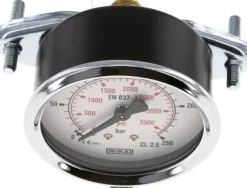 Einbaumanometer, 3-kant-Frontring, 63mm, 0 - 250 bar