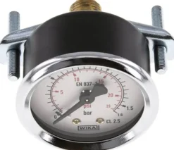 Einbaumanometer, 3-kant-Frontring, 50mm, 0 - 1,6 bar